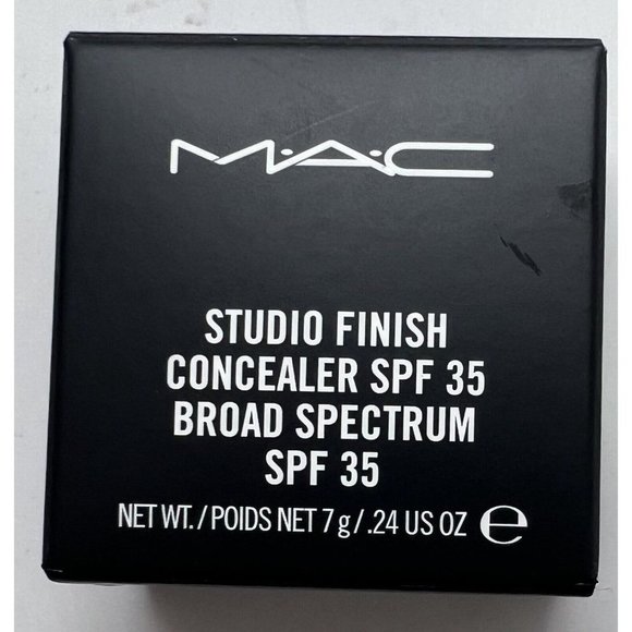 MAC STUDIO FINISH CONCEALER 0.24 oz SPF 35 NC 42 NEW IN BOX - Picture 2 of 5